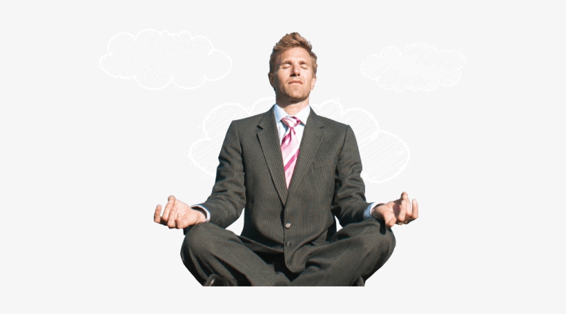 Tailored Workplace Man Sitting Png, transparent png
