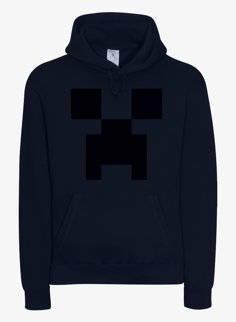 Creeper Sweatshirt B&c Hooded, transparent png