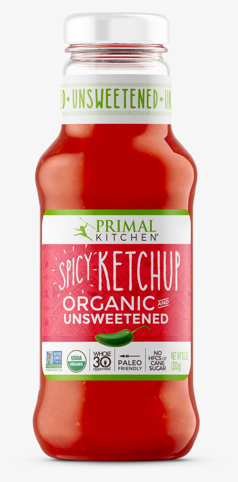 Spicy Organic Unsweetened Ketchup, transparent png