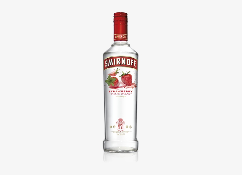 Strawberry Vodka - Smirnoff Vodka 80 750ml, transparent png