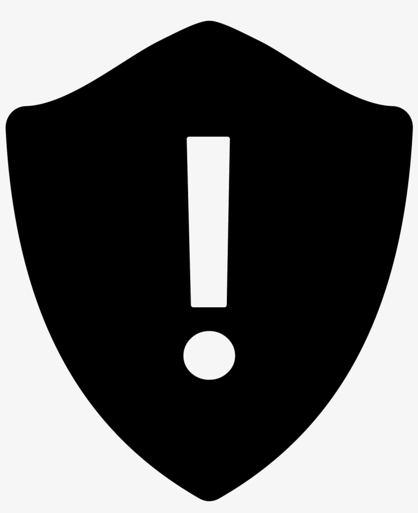 Warning Shield Icon - Icono De Escudo Png, transparent png