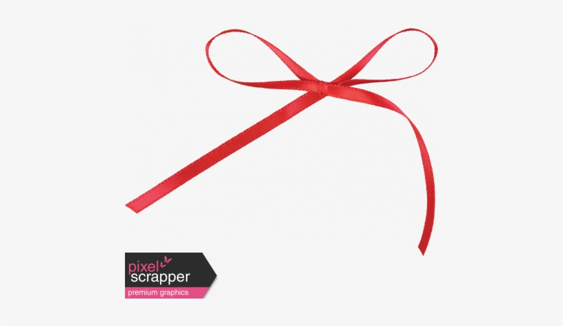 Red Bows - Bow - Digital Scrapbooking, transparent png
