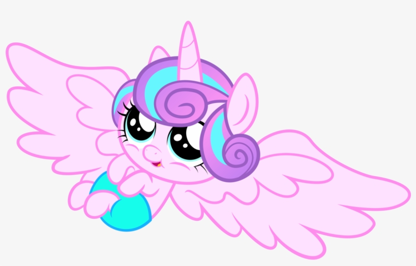 Flurry Heart Vector By Spell - My Little Pony Princesa Cadance, transparent png