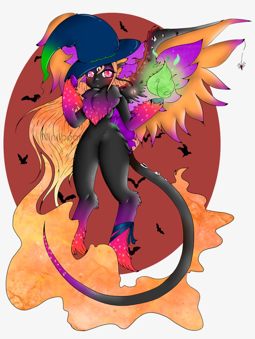Niniibear, Bat, Cute, Fluffy, Food, Furry, Halloween,, transparent png