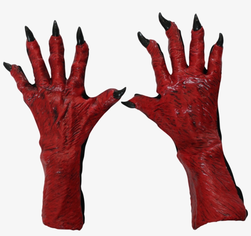 Devil Large Gloves - Devil Gloves, transparent png
