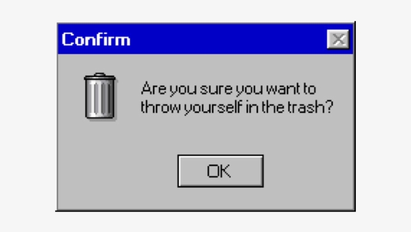 Png Words Trash Notification Freetoedit - Death, transparent png