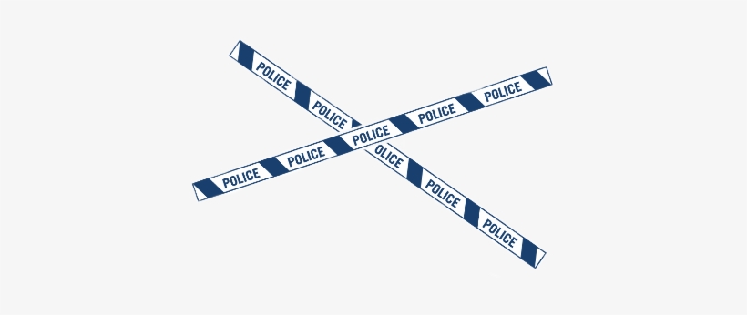 Prohibited Weapons & Ammunition - Police Tape Blue Png, transparent png