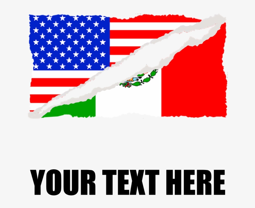Mexican American Flag Baby Blanket - Swedish Flag In America, transparent png