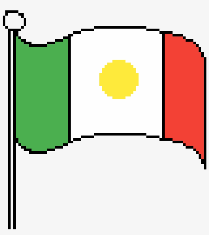 Mexican Flag - Mario Flag, transparent png
