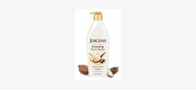 Oil-infused Moisturizer With Refreshing Coconut Oil - Jergens Shea Butter Cream, transparent png