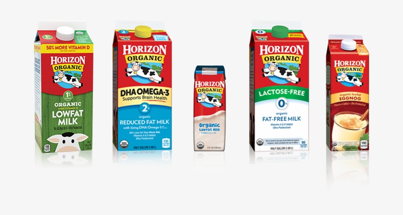 If It Says Horizon® Organic On The Carton, You Know - Horizon Organic Fat Free Milk - 0.5 Gal Carton, transparent png