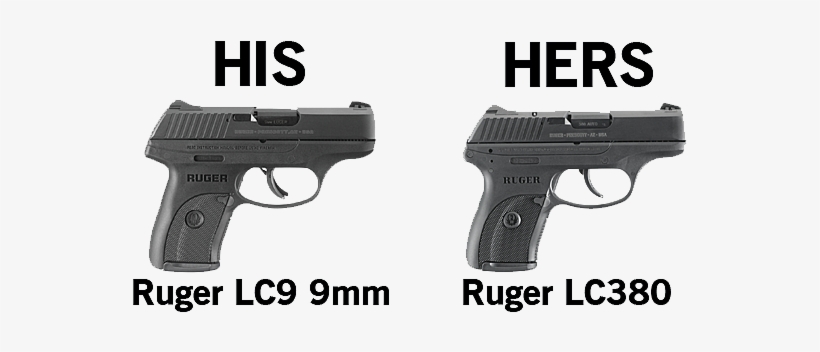 The Couple That Shoots Together, Stays Together And - Ruger Rug 3253 Lc380ca 380 3.12 **ca** Bl - Sh2999, transparent png