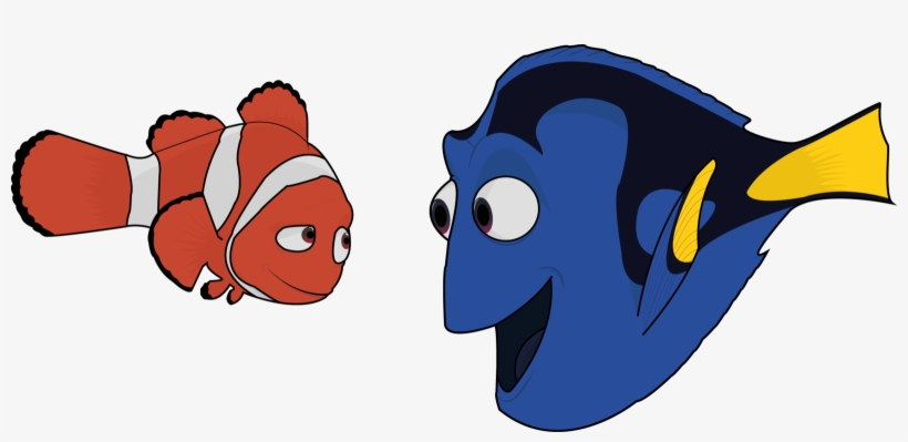 By Centurion149 Jun 8, 2017 View Original - Nemo And Dory Vector, transparent png