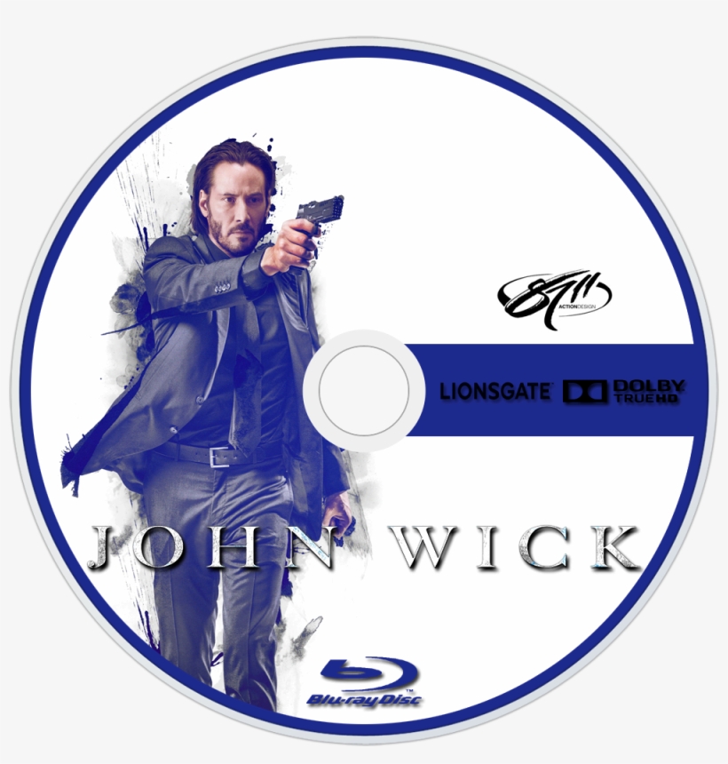 John Wick Bluray Disc Image - Ultra Hd John Wick, transparent png