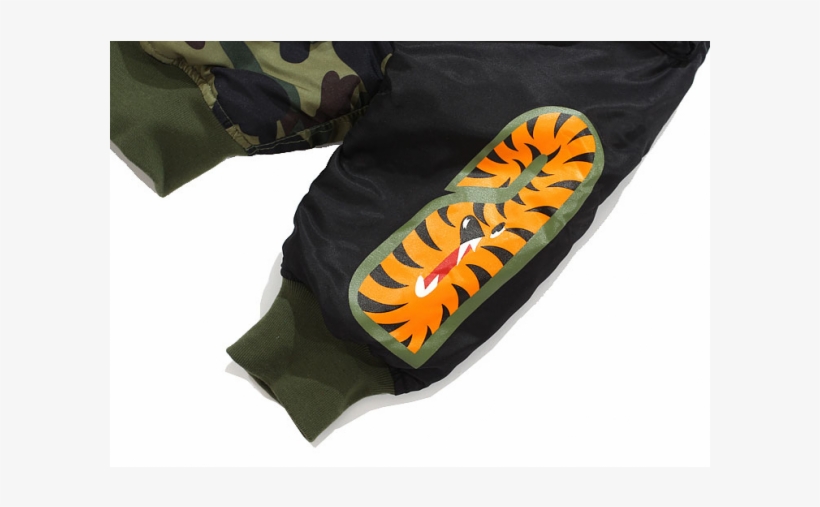 Bathing Ape Shark Zip Hoody Orange Large, transparent png