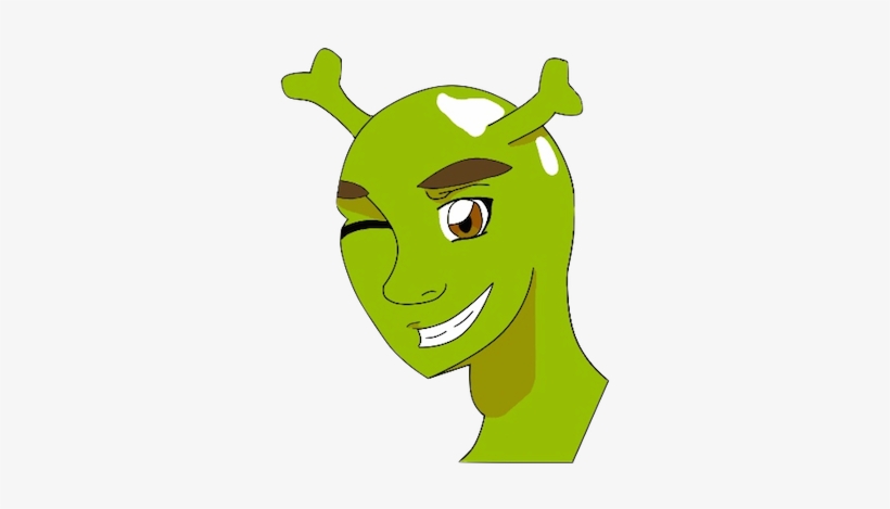 Shrek Anime By Iemilynx - Cartoon, transparent png