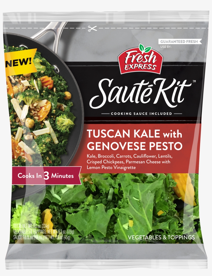 Tuscan Kale Sauté Kit - Fresh Express Saute Kit, transparent png
