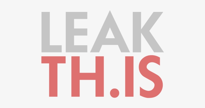 Download Transparent Leakthis Leakthis - Design - PNGkit