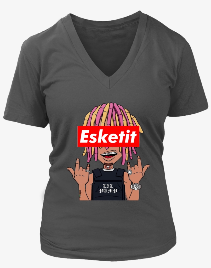 Lil Pump Cartoon Esskeetit T Shirt - Limited Edition - I Love When She Bends Over, transparent png