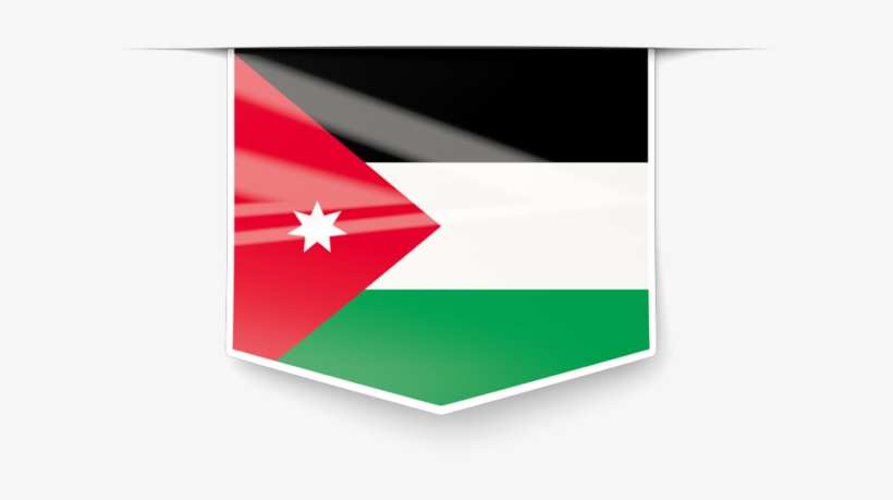 Flag Jordan Png, transparent png