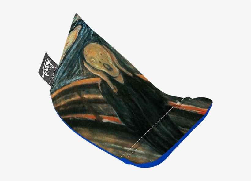 The Scream Wedge - Fine Art Tile Coaster, transparent png
