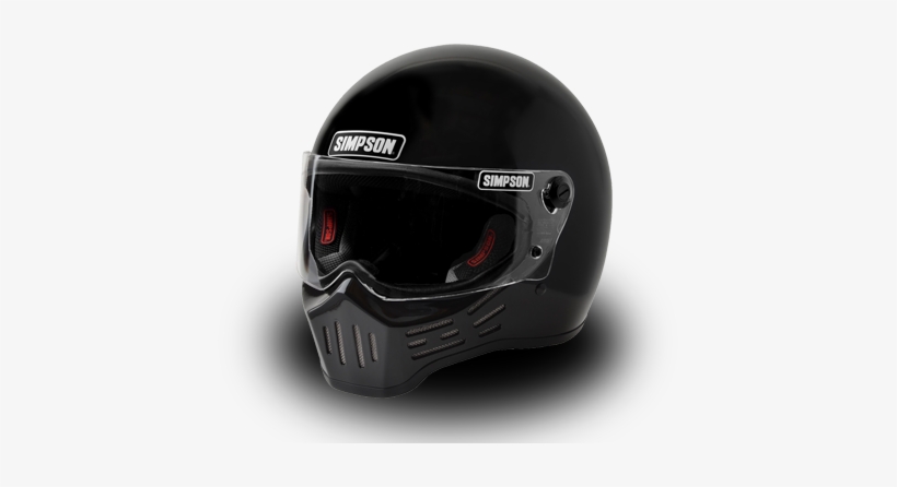 M30 - Simpson Helmets - M30 Bandit Helmet - Gloss Black Xl, transparent png