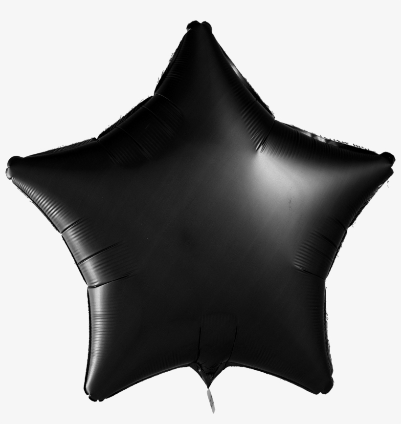 Foil Star Black - Blue, transparent png