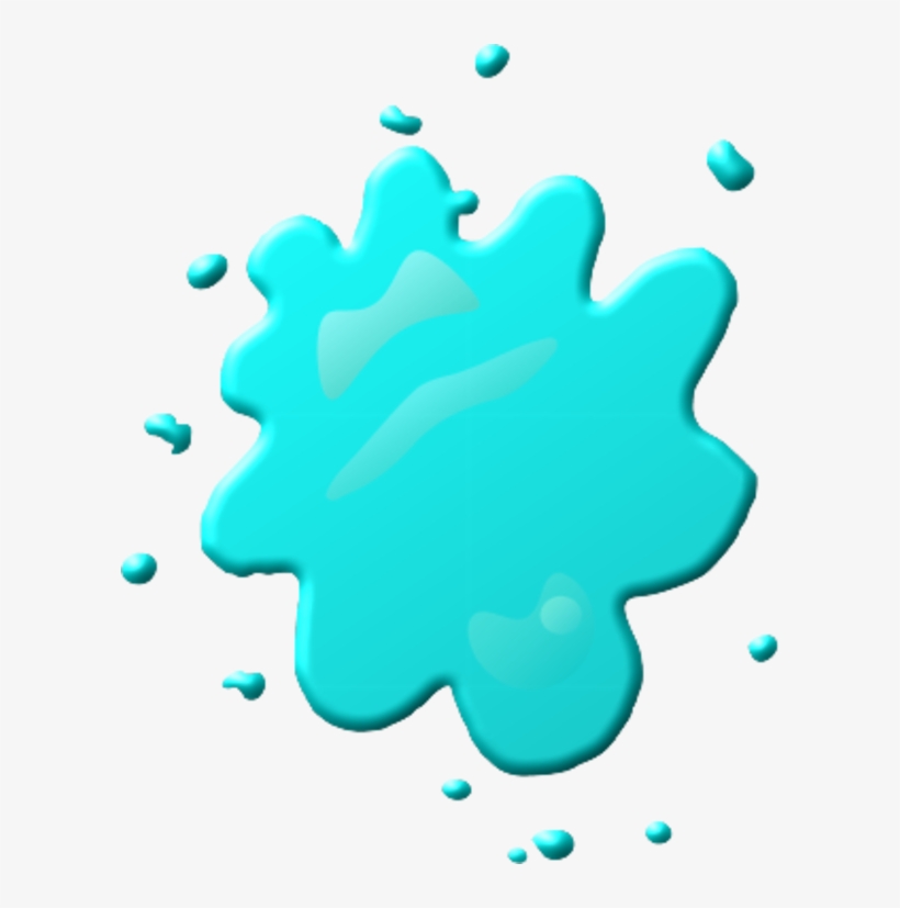 Image Result For Slime Clipart 9th Birthday, Slime, - Blob Of Green Paint, transparent png