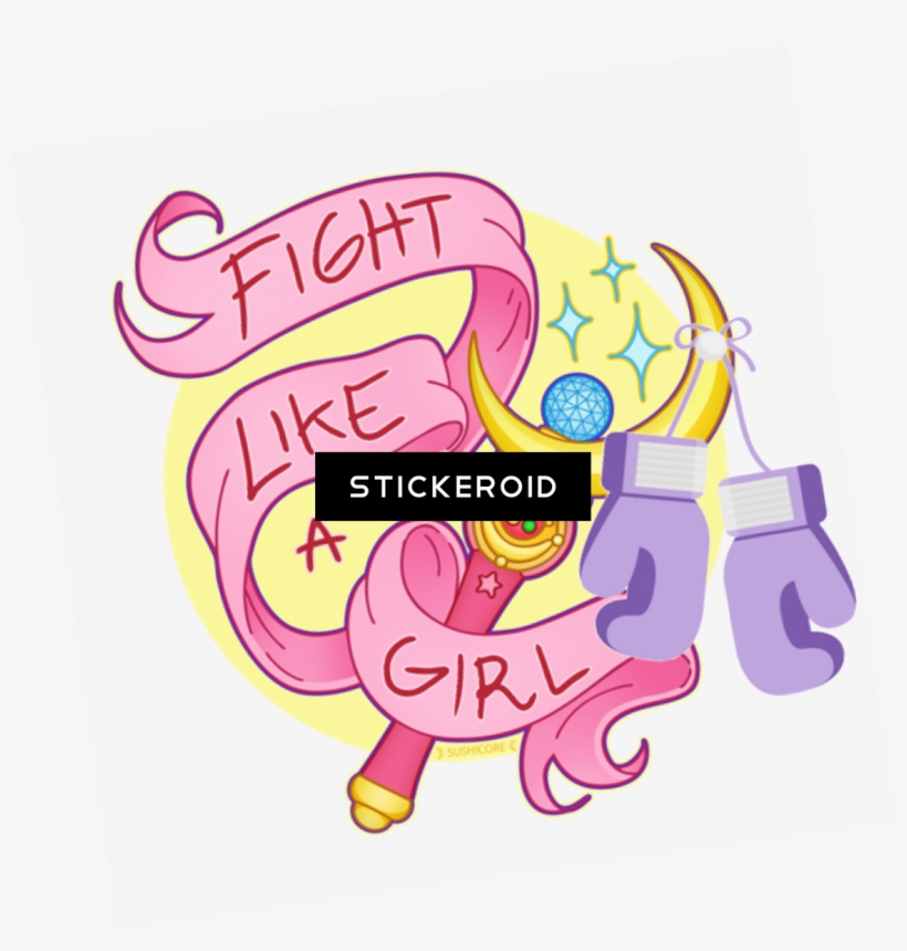 Fight Like A Girl - Fight Like A Girl Canvas Print - Small, transparent png