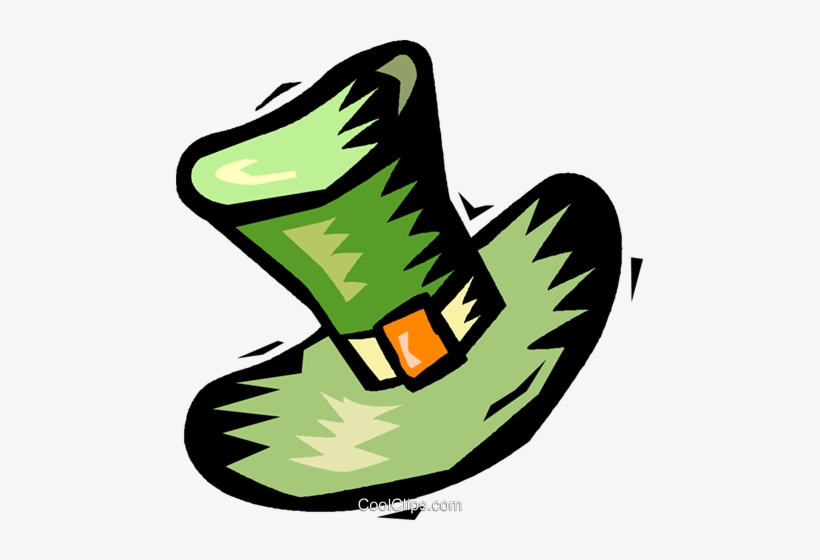Leprechaun Hat Royalty Free Vector Clip Art Illustration - Saint Patrick's Day, transparent png