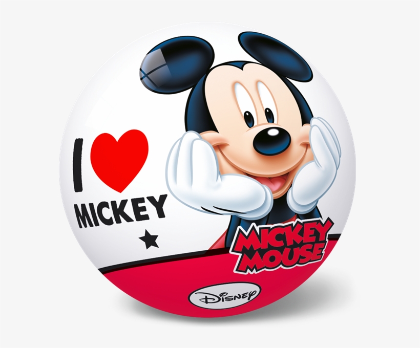 Mad About Μickey Ball - Mickey Mouse 1st Birthday Card, transparent png