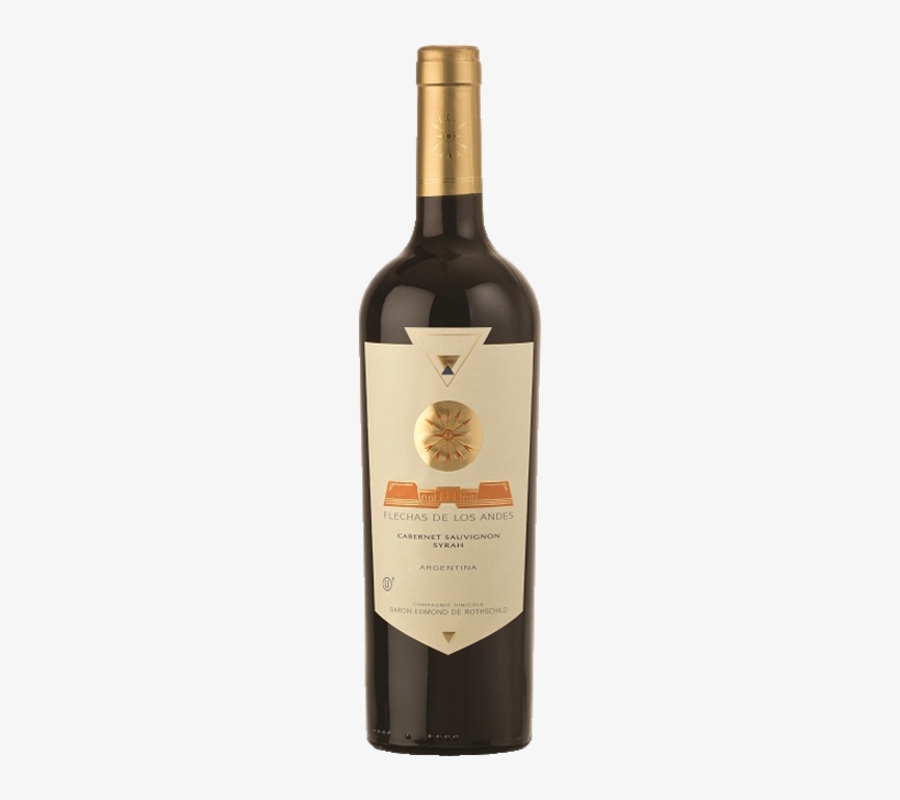 Baron Edmond Et Benjamin De Rothschild Flechas De Los - Vino Garnacha De Fuego, transparent png