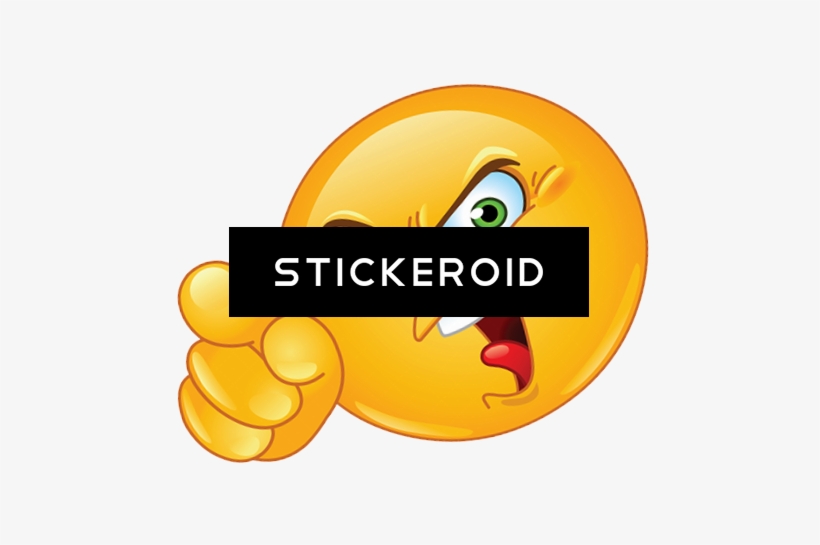 Angry Emoji - Culpar A Los Demas, transparent png