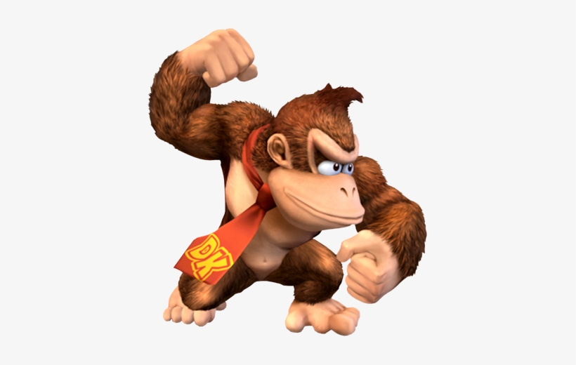 Donkey Kong - Donkey Kong Super Smash Bros, transparent png