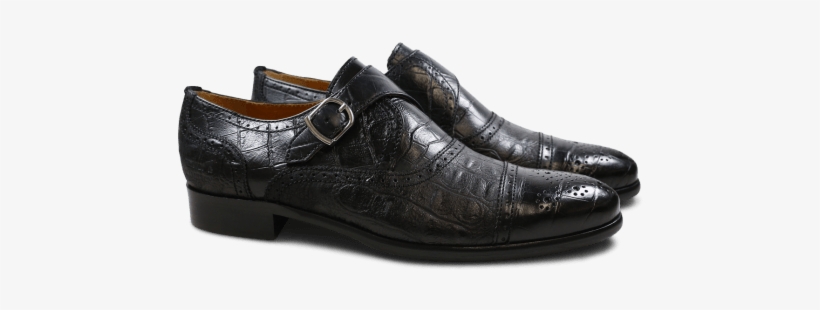 Monks Henry 11 Alligator Suede Croco Black Hrs - Monks Melvin & Hamilton Henry 11 Alligator Suede, transparent png