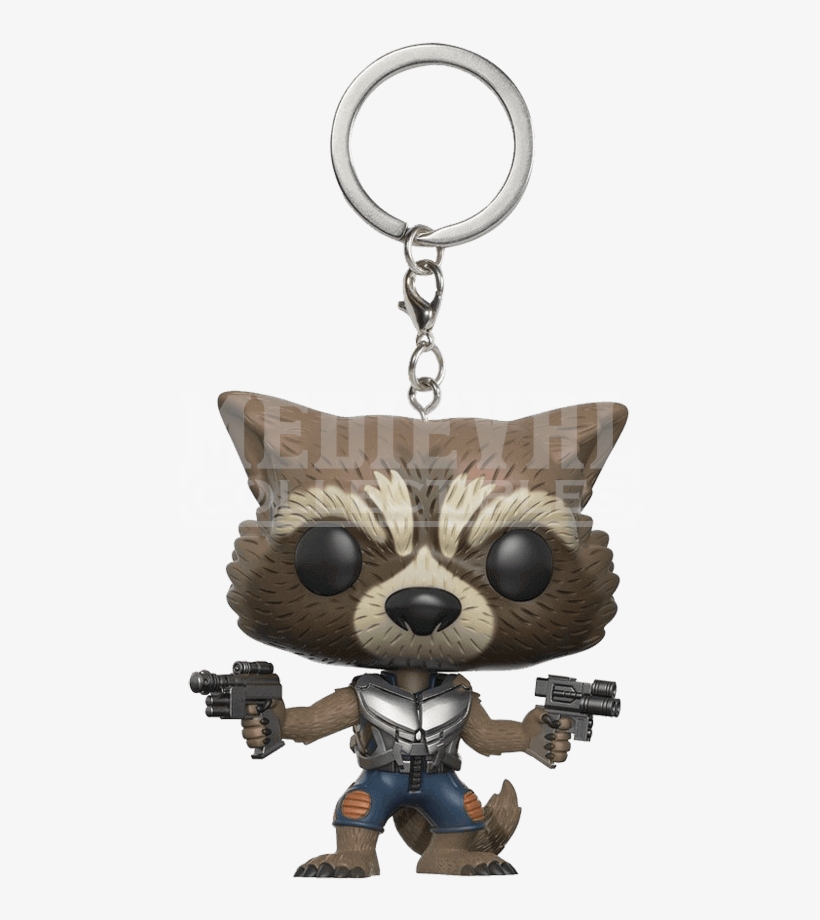 Guardians Of The Galaxy 2 Rocket Pop Keychain - Funko Guardians Of The Galaxy Vol.2 Rocket Pocket Pop, transparent png