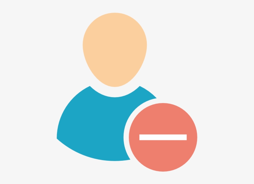 Delete User Icon Png - Remove User Icon Png - 455x513 PNG Download - PNGkit