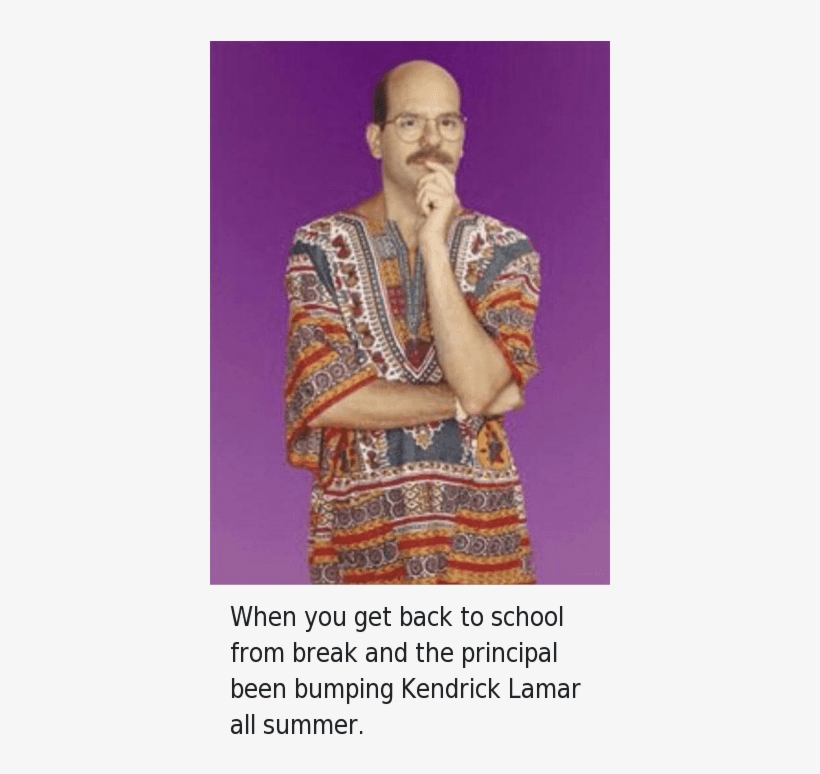 Kendrick Lamar, School, And Shit - White Boy In A Dashiki, transparent png