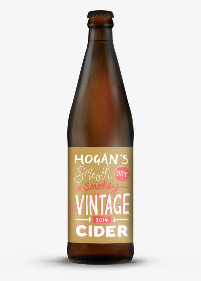 Bottle-vintagecider - Beer, transparent png
