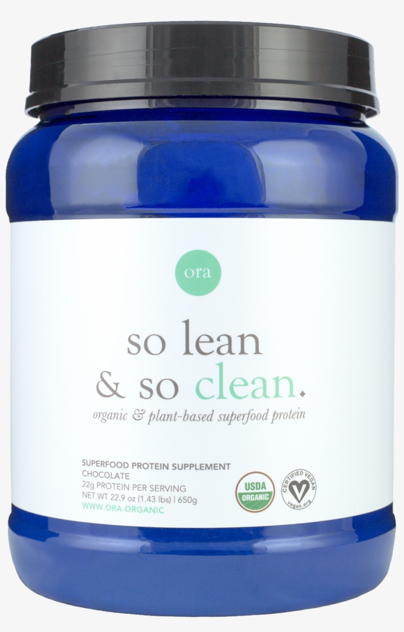 Organic Vegan Protein Powder Ora Organic So Lean And So Clean