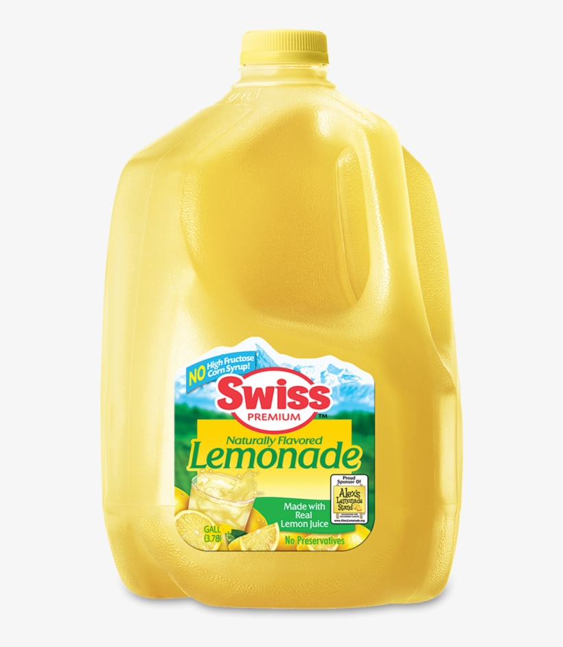Swiss Lemonade - Gallon Of Lemonade, transparent png