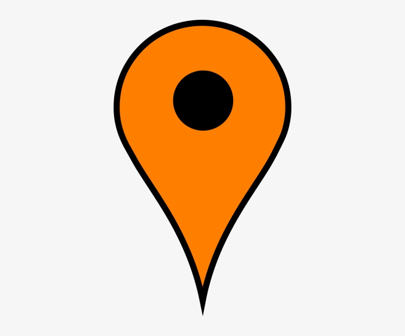 Google Maps Orange Marker 360x600 PNG Download PNGkit