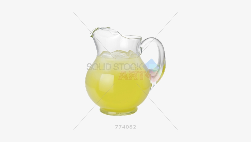 Stock Photo Of Pitcher Of Lemonade Isolated On Transparent - Hookah, transparent png