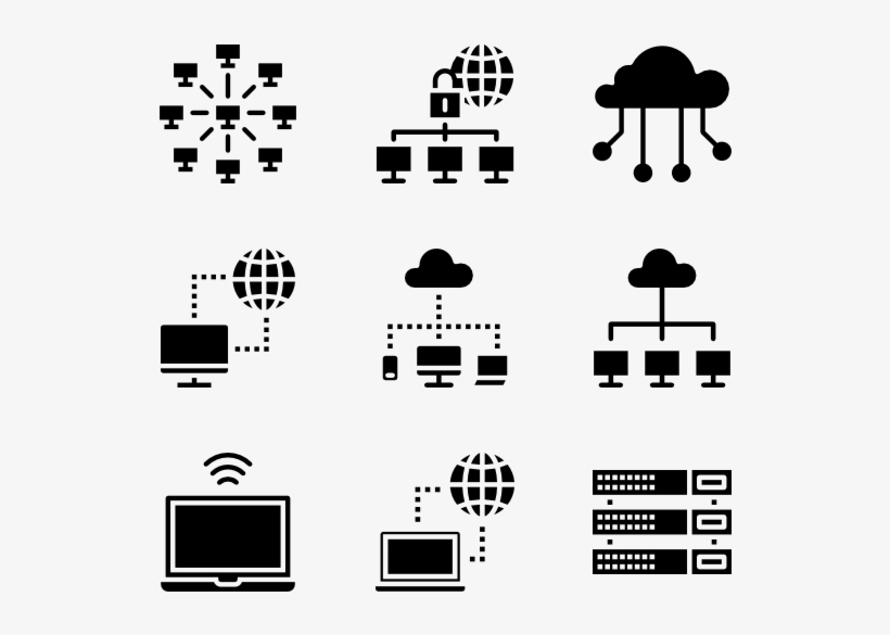 View Individual Icons Of Cloud - Icon, transparent png