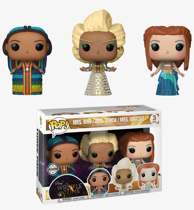 A Wrinkle In Time Mrs Who Which Whatsit Us Exclusive - Wrinkle In Time Pop, transparent png