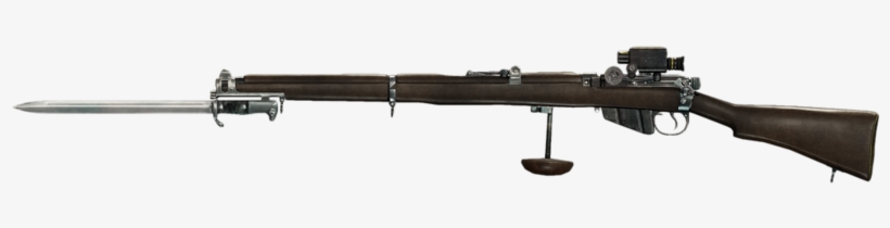 The Marksman Variant Of The Smle Mkiii Comes With A - Battlefield 1 Sniper Rifle, transparent png