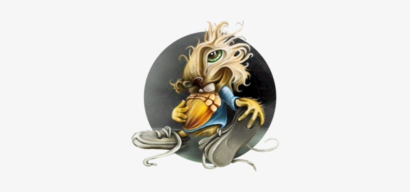 Chipmunk With Acorn - Acorn, transparent png