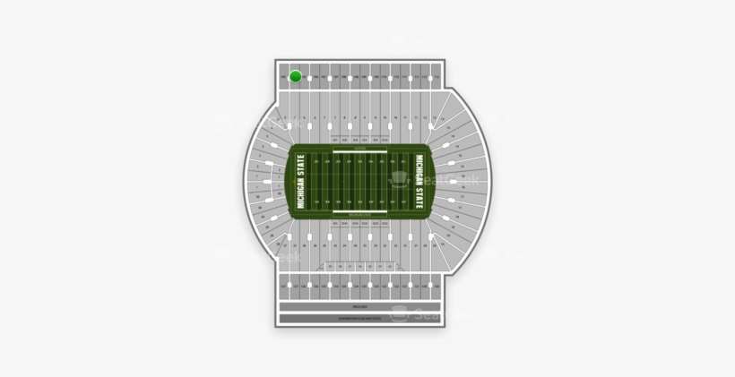 Michigan State Spartans Football At Spartan Stadium - Spartan Stadium, transparent png