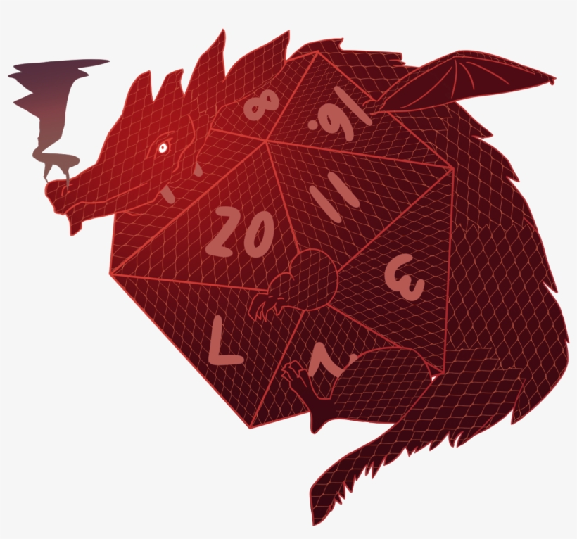 D20 Dragon Red - D20 Dragon, transparent png