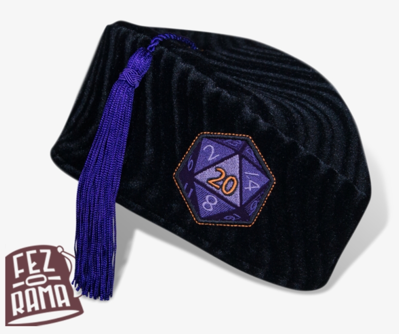 D20 Chapeau - Fez, transparent png